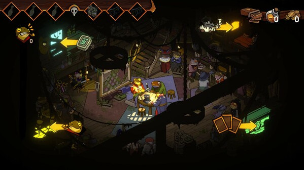 Игра Toads of the Bayou, скриншот