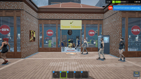 Игра Tobacco Shop Simulator, скриншот