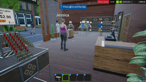 Игра Tobacco Shop Simulator, скриншот
