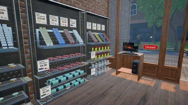 Игра Tobacco Shop Simulator, скриншот
