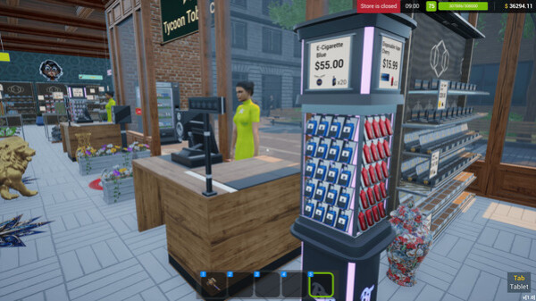 Игра Tobacco Shop Simulator, скриншот