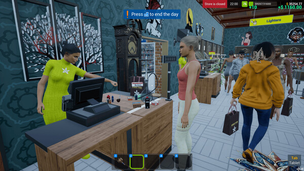 Игра Tobacco Shop Simulator, скриншот