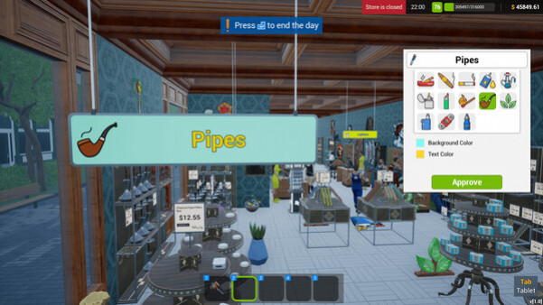 Игра Tobacco Shop Simulator, скриншот