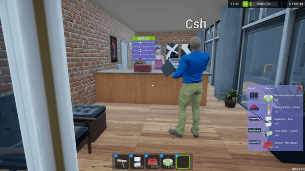 Игра Tobacco Shop Simulator, скриншот