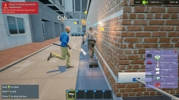 Игра Tobacco Shop Simulator, скриншот