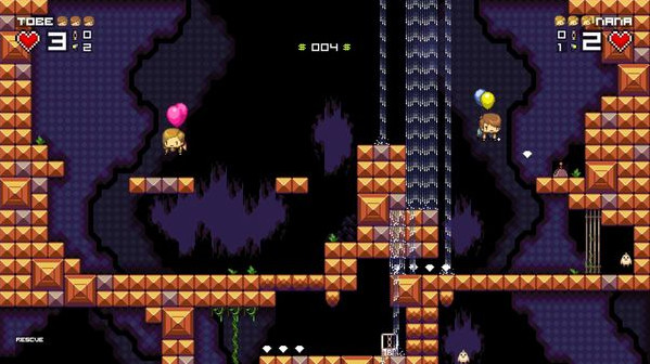Игра Tobe's Vertical Adventure, скриншот