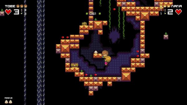 Игра Tobe's Vertical Adventure, скриншот