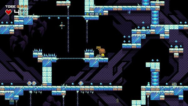 Игра Tobe's Vertical Adventure, скриншот