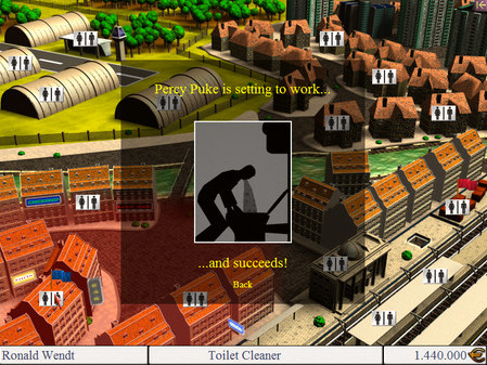 Игра Toilet Tycoon, скриншот