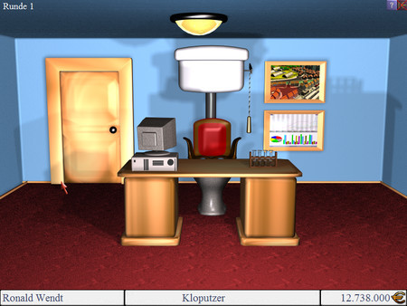 Игра Toilet Tycoon, скриншот