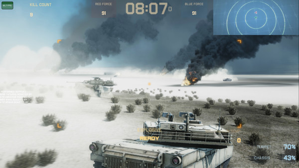 Игра Tokyo Warfare Turbo, скриншот