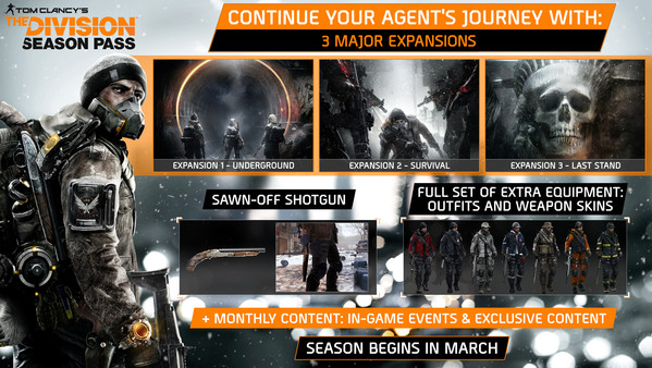 Игра Tom Clancy's The Division - Season Pass, скриншот