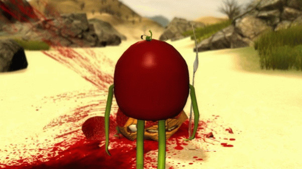 Игра Tomato Way, скриншот