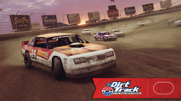 Игра Tony Stewart's All-American Racing: The Dirt Track at Las Vegas Motor Speedway, скриншот