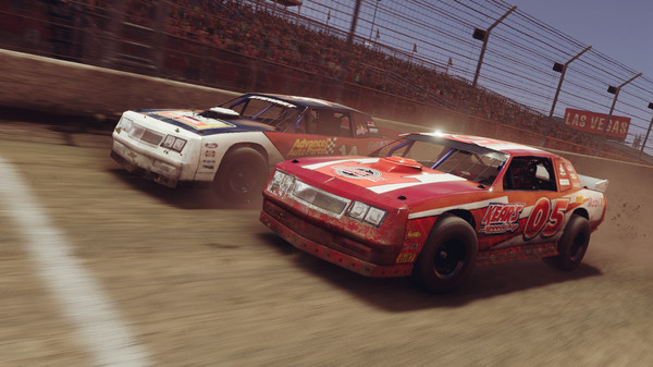Игра Tony Stewart's All-American Racing: The Dirt Track at Las Vegas Motor Speedway, скриншот