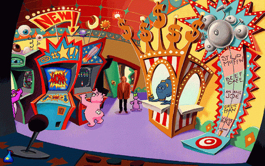 Игра Toonstruck, скриншот