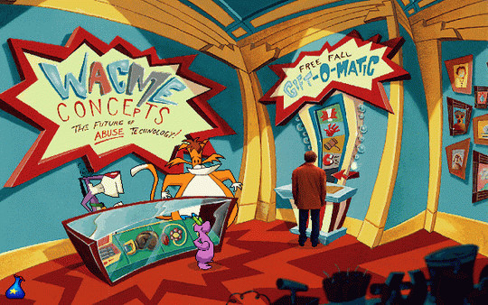 Игра Toonstruck, скриншот