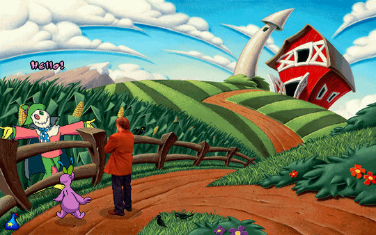 Игра Toonstruck, скриншот