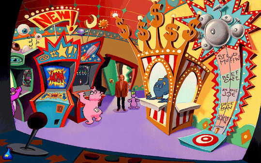 Игра Toonstruck, скриншот