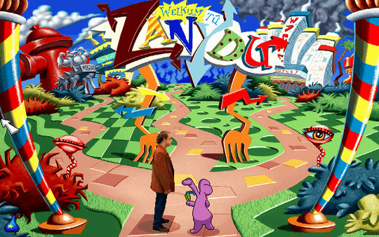 Игра Toonstruck, скриншот