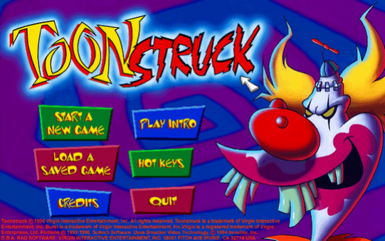Игра Toonstruck, скриншот