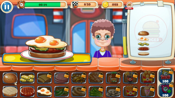 Игра Top Burger Shop Simulator, скриншот