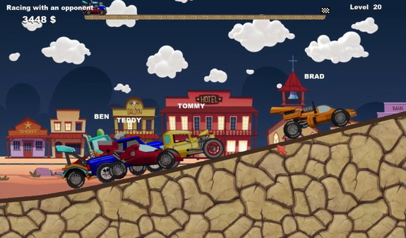 Игра TOP TRUCK DRIVER, скриншот