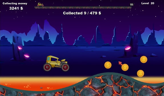 Игра TOP TRUCK DRIVER, скриншот