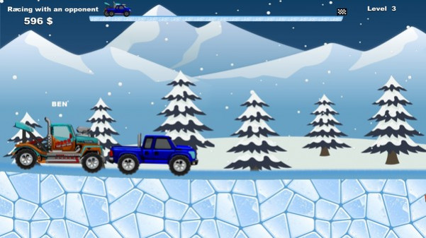 Игра TOP TRUCK DRIVER, скриншот