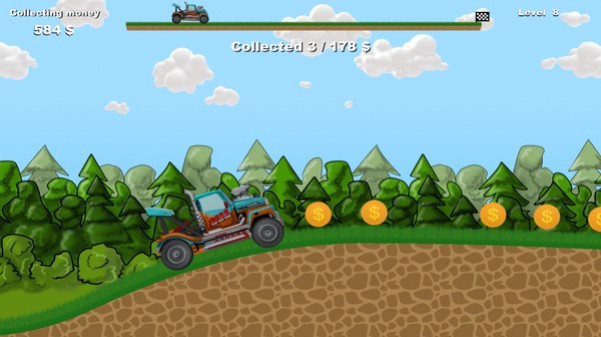 Игра TOP TRUCK DRIVER, скриншот
