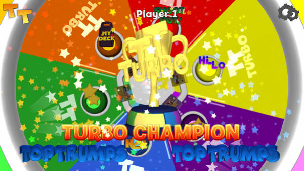 Игра Top Trumps Turbo, скриншот