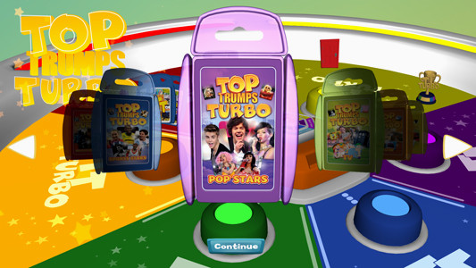 Игра Top Trumps Turbo, скриншот
