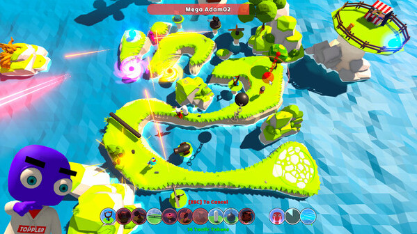 Игра Topple Tactics, скриншот