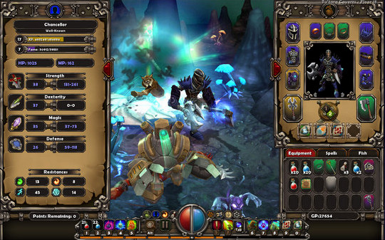 Игра Torchlight, скриншот