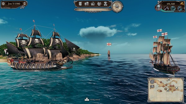 Игра Tortuga - A Pirate's Tale, скриншот