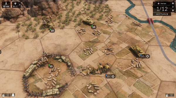 Игра Total Tank Generals, скриншот