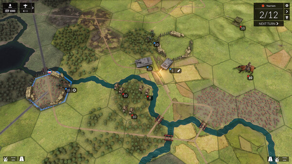 Игра Total Tank Generals, скриншот
