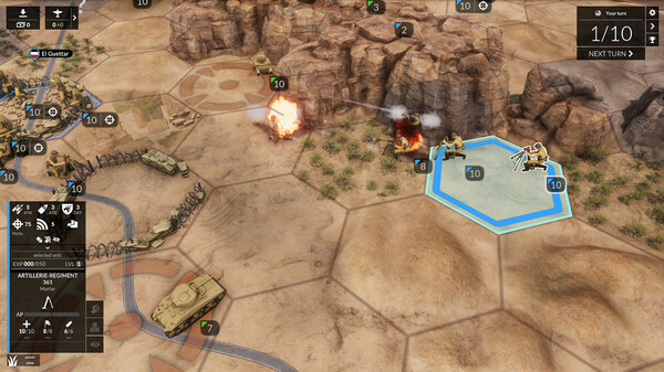 Игра Total Tank Generals, скриншот