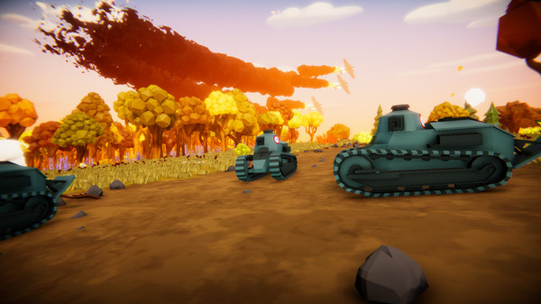 Игра Total Tank Simulator, скриншот