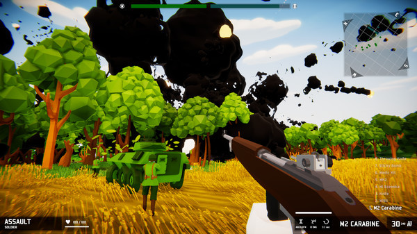 Игра Total Tank Simulator, скриншот