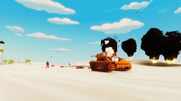 Игра Total Tank Simulator, скриншот