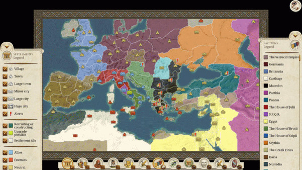 Игра Total War: ROME REMASTERED, скриншот