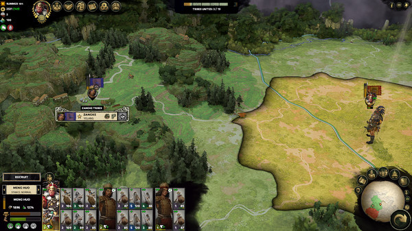 Игра Total War: THREE KINGDOMS - The Furious Wild, скриншот