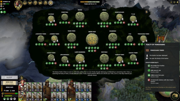Игра Total War: THREE KINGDOMS - The Furious Wild, скриншот