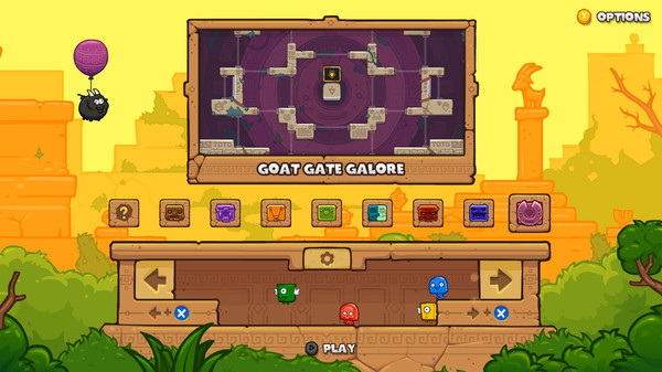Игра Toto Temple Deluxe, скриншот