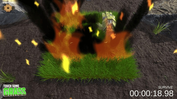 Игра Touch Some Grass, скриншот