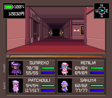 Игра Touhou Artificial Dream in Arcadia, скриншот