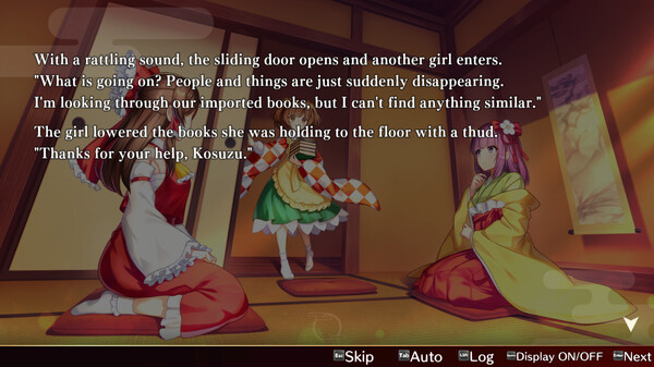 Игра Touhou Danmaku Kagura Phantasia Lost, скриншот