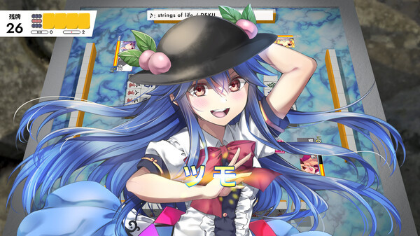Игра 東方幻想麻雀, скриншот