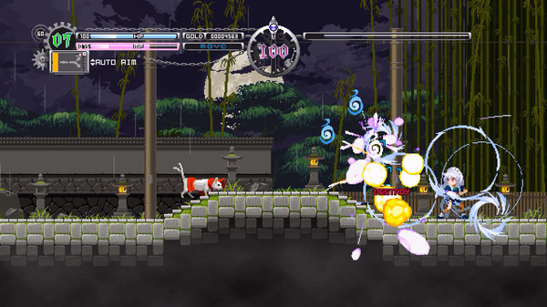 Игра Touhou Luna Nights, скриншот